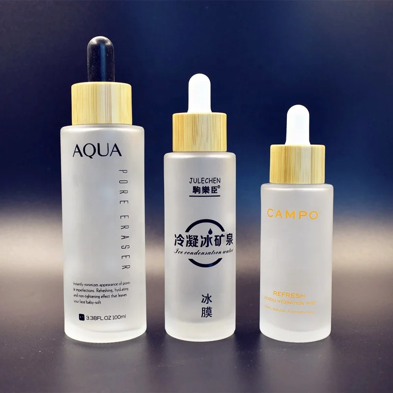 Luxury Skincare Bottles - بيع العناية بالبشرة الطباعة الفاخرة الشعر