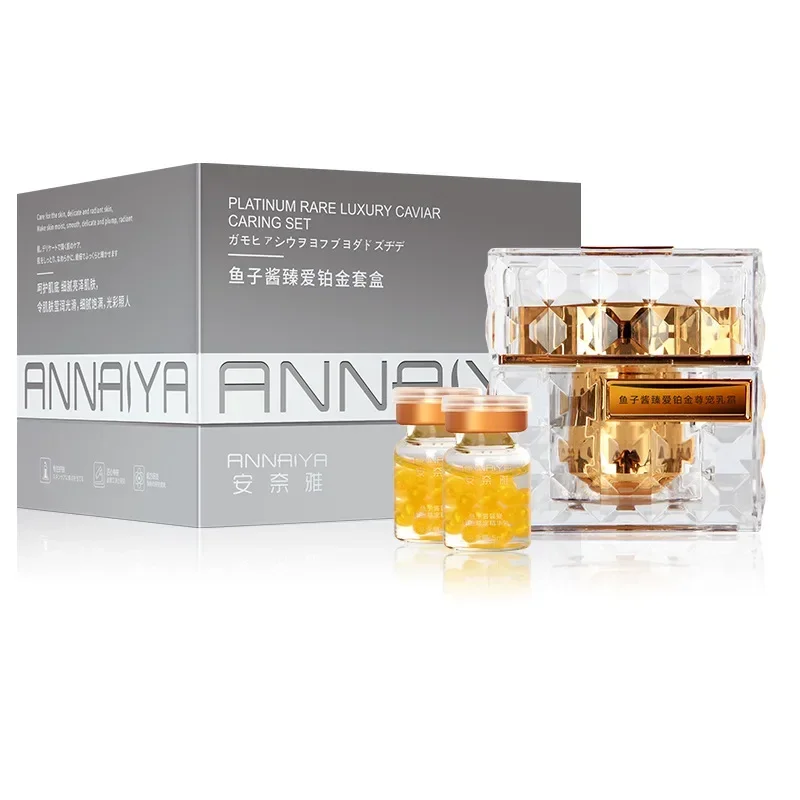 Luxury Skincare Korea - البلاتين نادر فاخر الكافيار مجموعة العناية