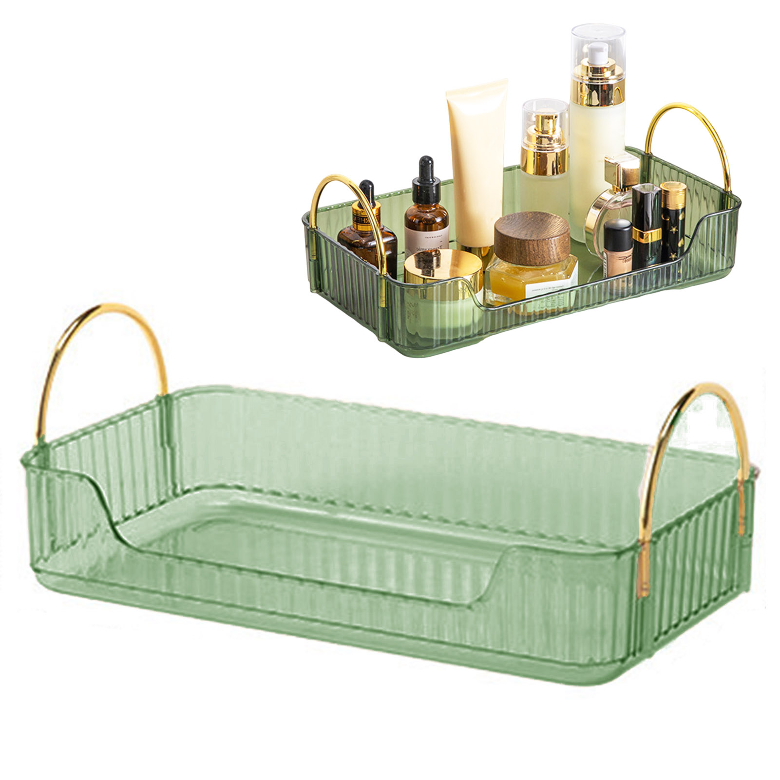 منظم حمام فاخر من الأكريليك لت - مراجعة Luxury Skincare Tray وسعره