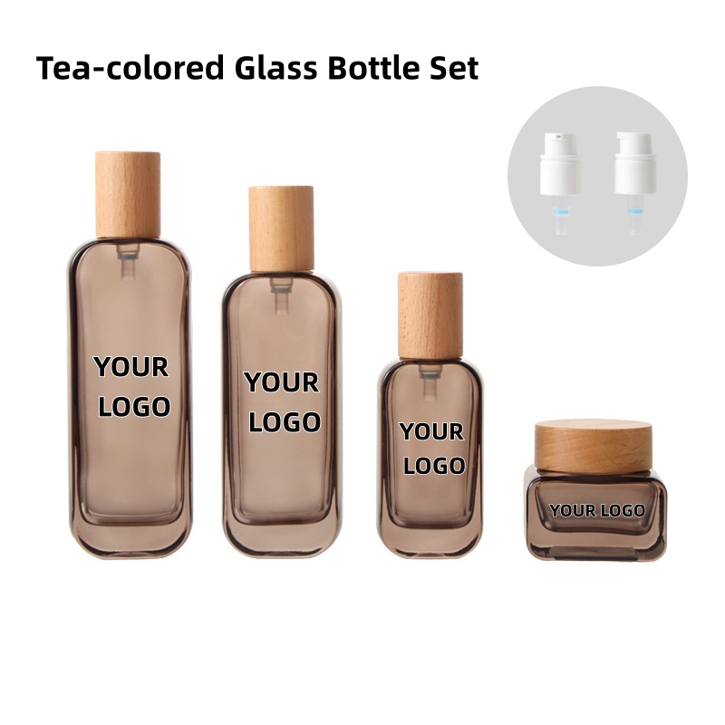 【تصميم شعار مخصص】زجاجة رذاذ زج - مراجعة Luxury Skincare Bottles وسعره