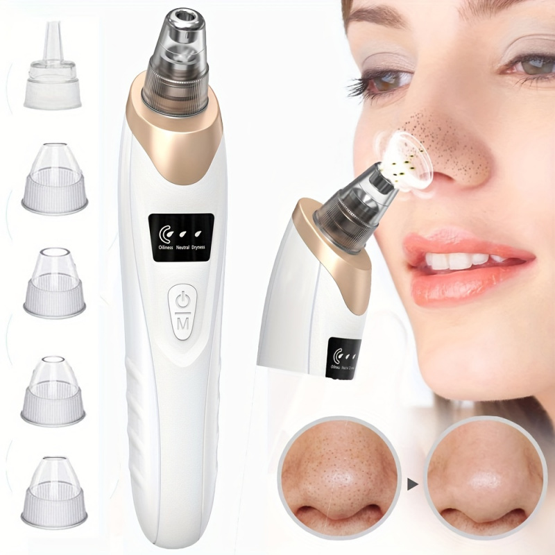 مكنسة كهربائية لإزالة الرؤوس ا - مراجعة Luxury Skincare Acne وسعره