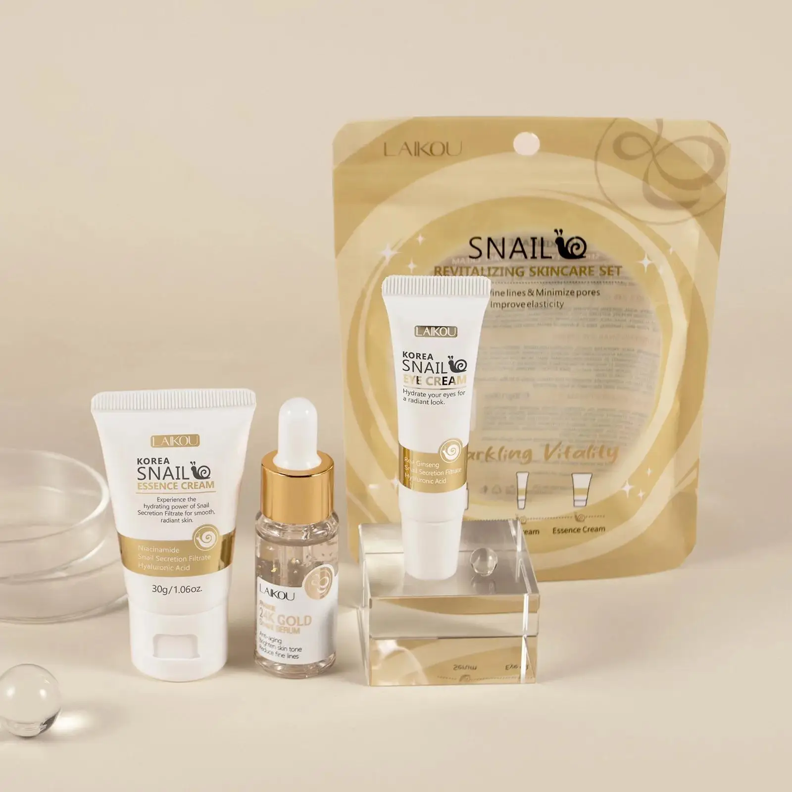 24K الذهب الحلزون إصلاح مصل كر - مراجعة Luxury Skincare Line وسعره