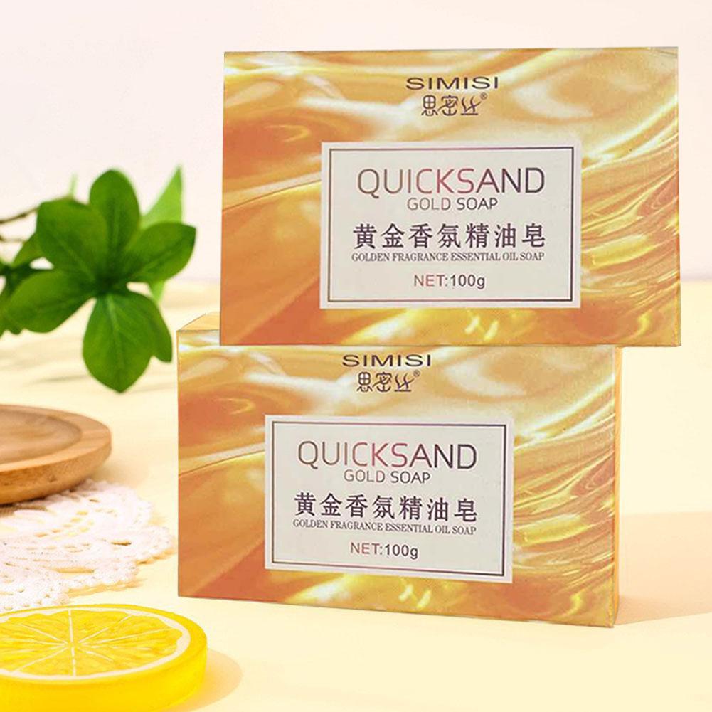 صابون ذهبي يدوي الصنع على شكل  - مراجعة Luxury Gold Skincare وسعره