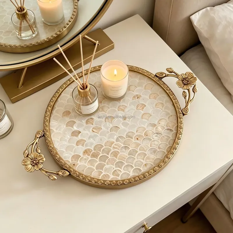 صينية فاخرة بتصميم آرت ديكو مز - مراجعة Luxury Skincare Tray وسعره