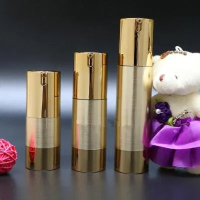 10 قطع فاخرة الذهب والفضة فارغ - مراجعة Luxury Skincare Bottles وسعره