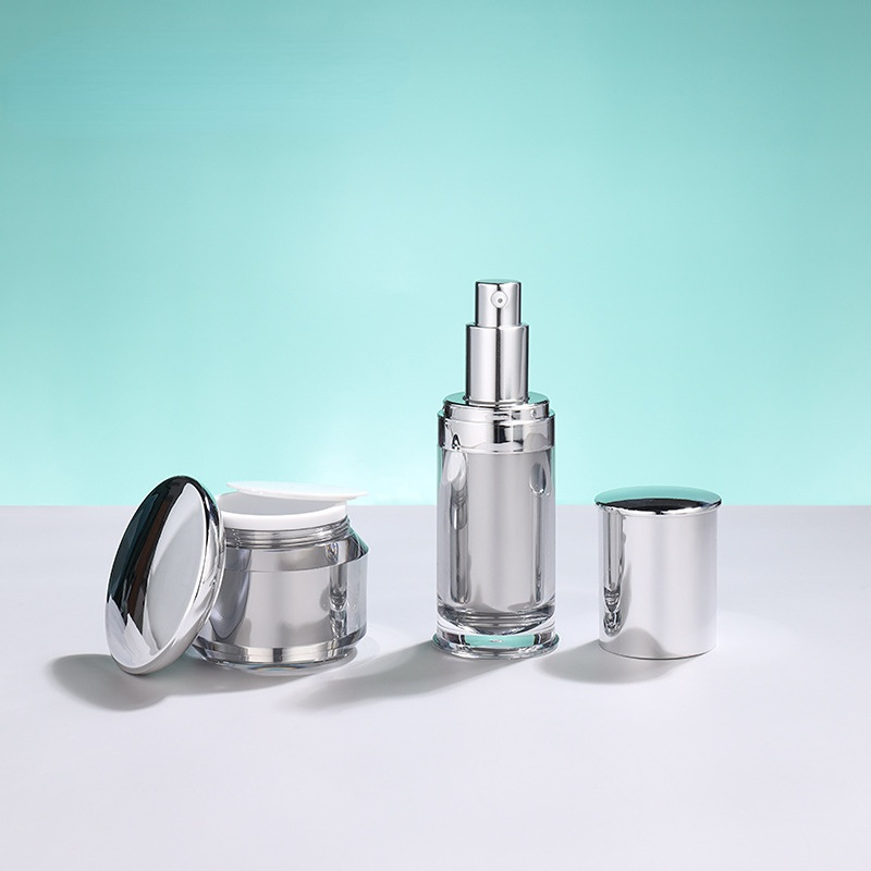 30 50 100 مللي فارغة الاكريليك - مراجعة Luxury Skincare Bottles وسعره
